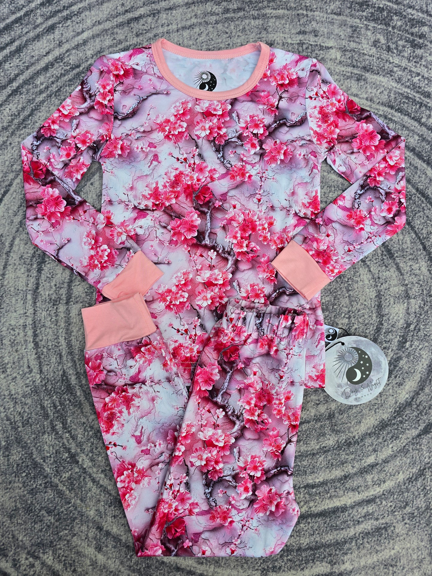 Cherry Blossom - Bamboo 2 Piece Pajamas