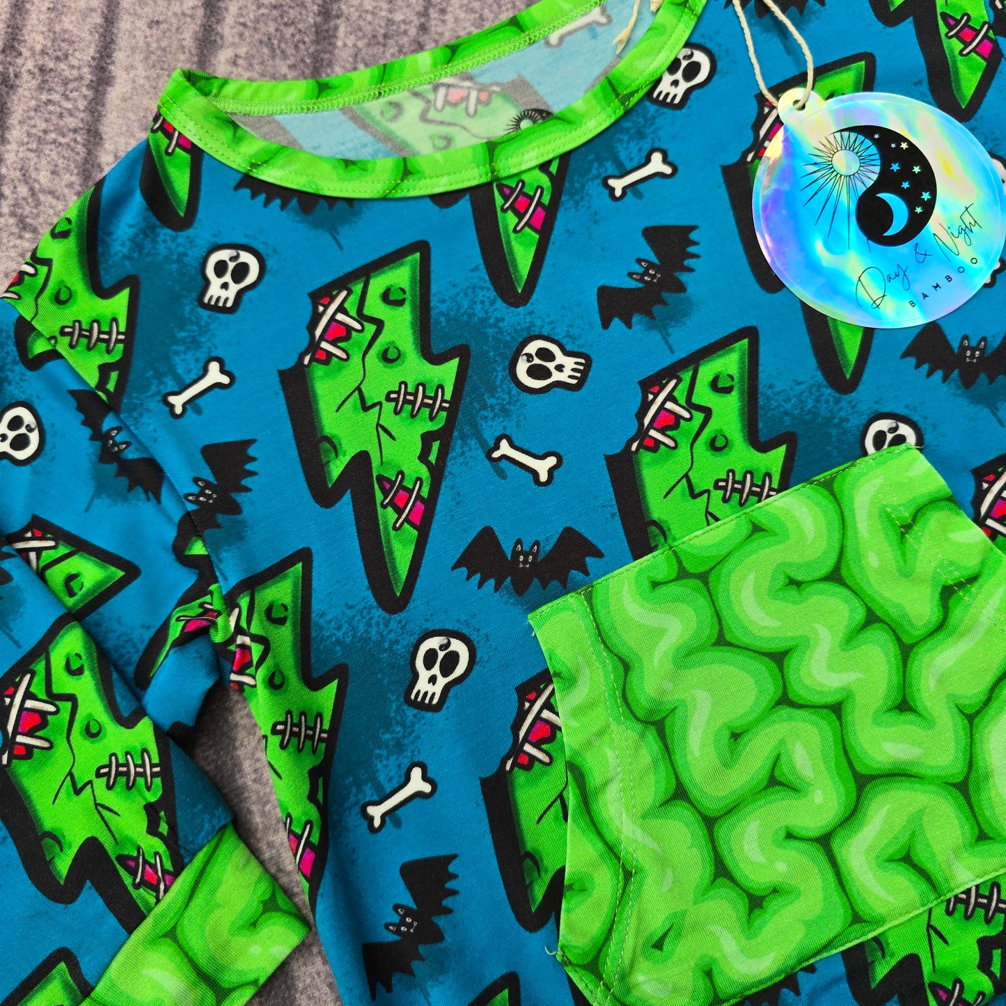 Zomboy - Bamboo Long Sleeve Bubble Romper