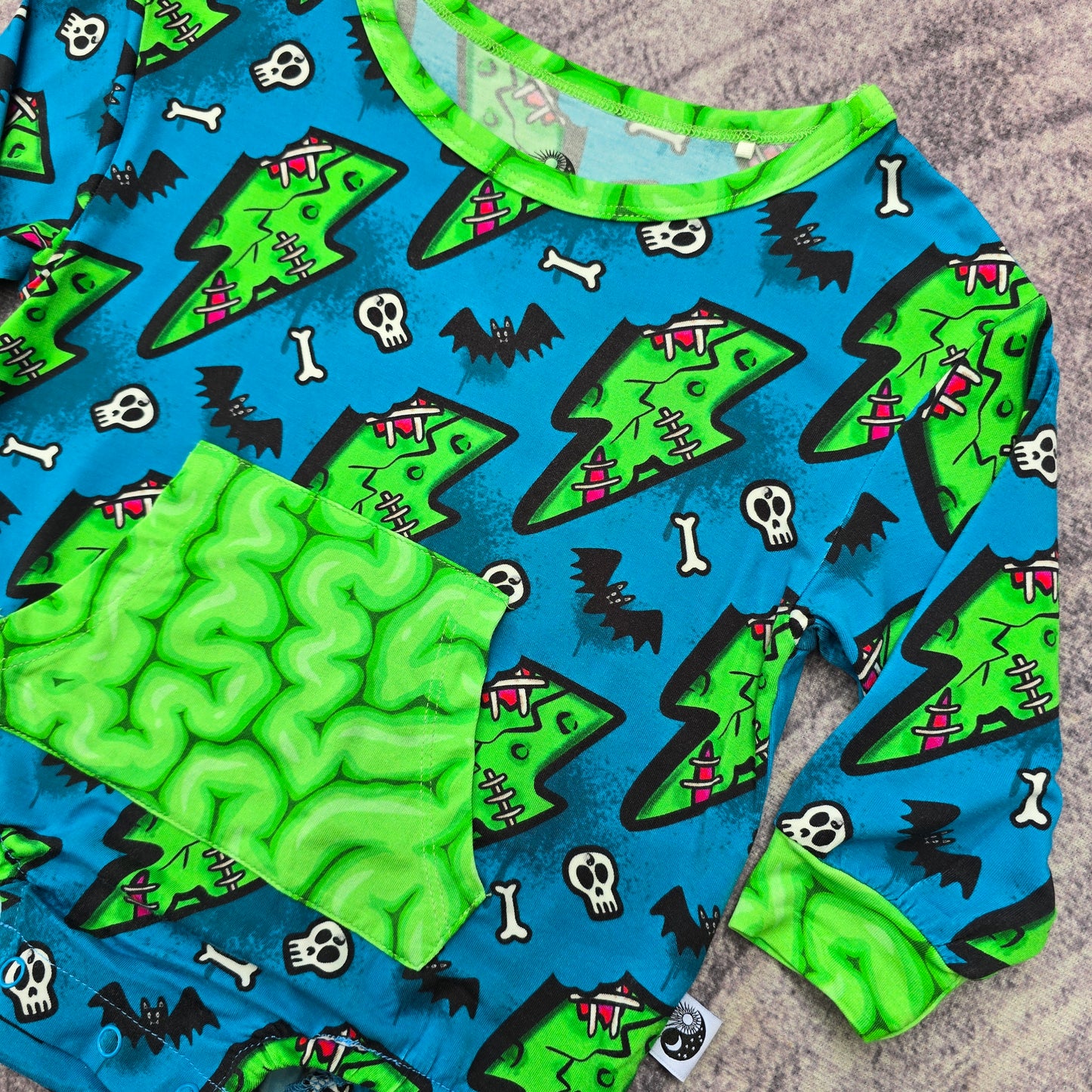 Zomboy - Bamboo Long Sleeve Bubble Romper