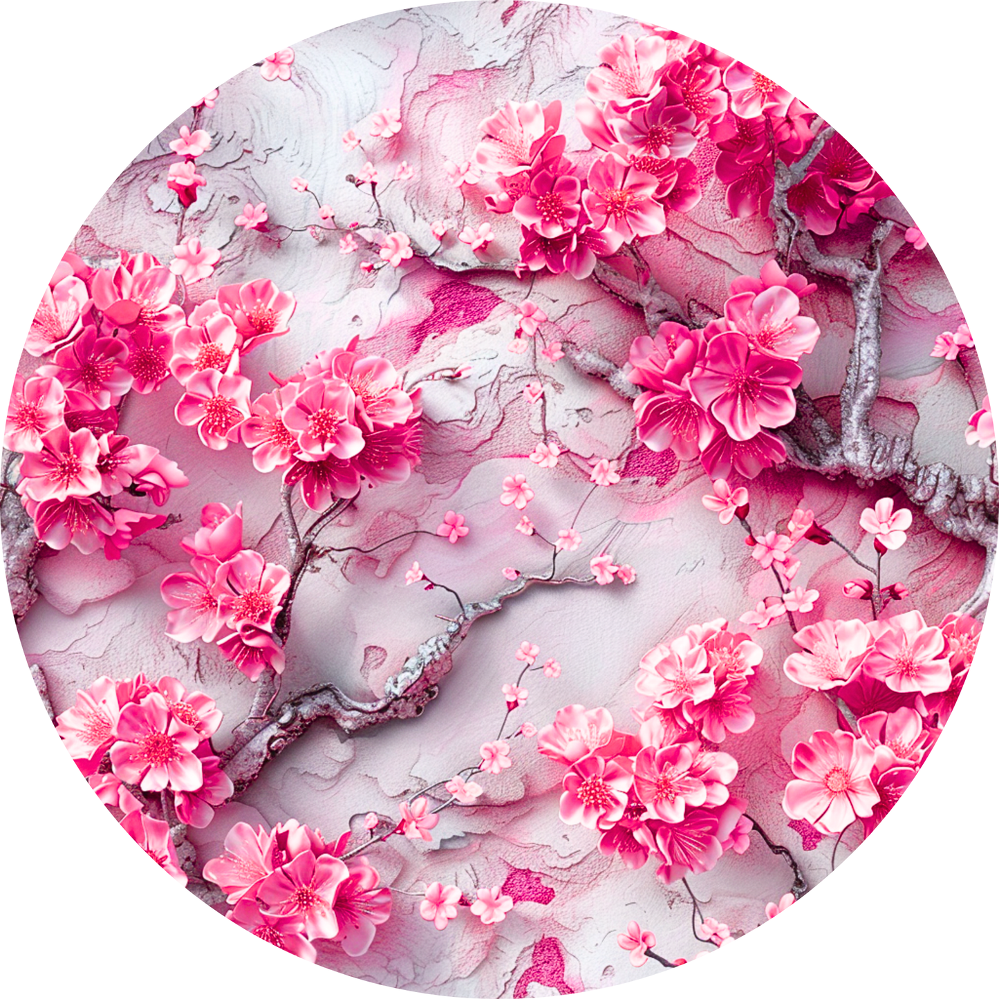 Cherry Blossom - Bamboo Quilted Blanket Mama Size 80x60