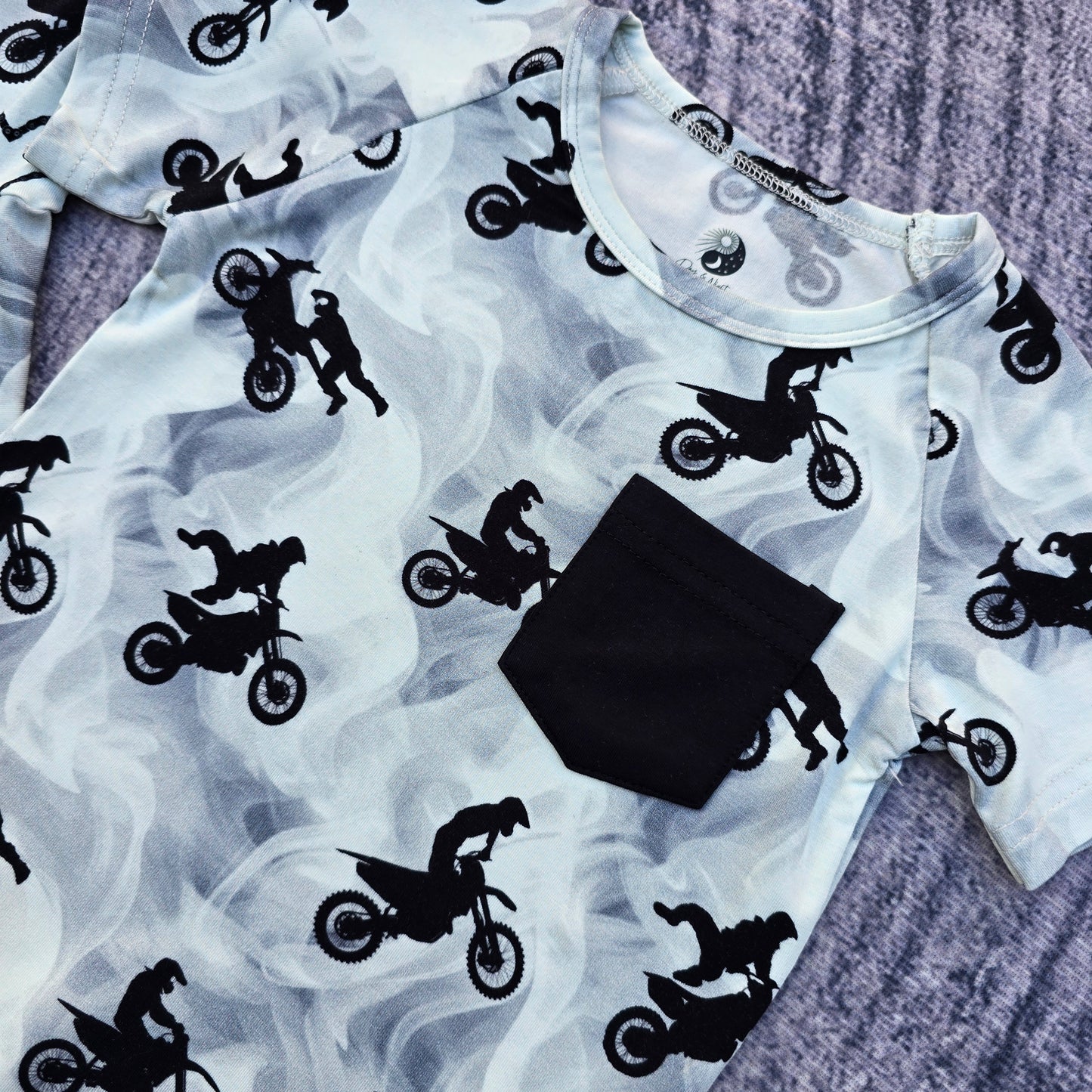 Dirt Bike - Bamboo Pocket Tee