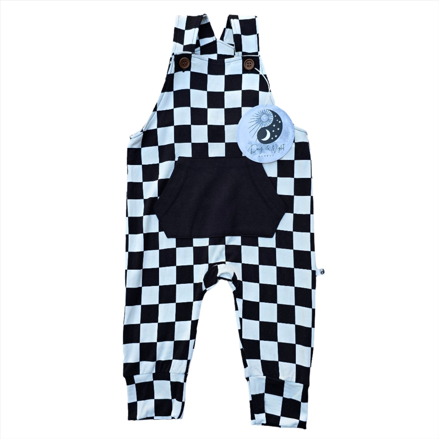 Checkers - Bamboo Overalls