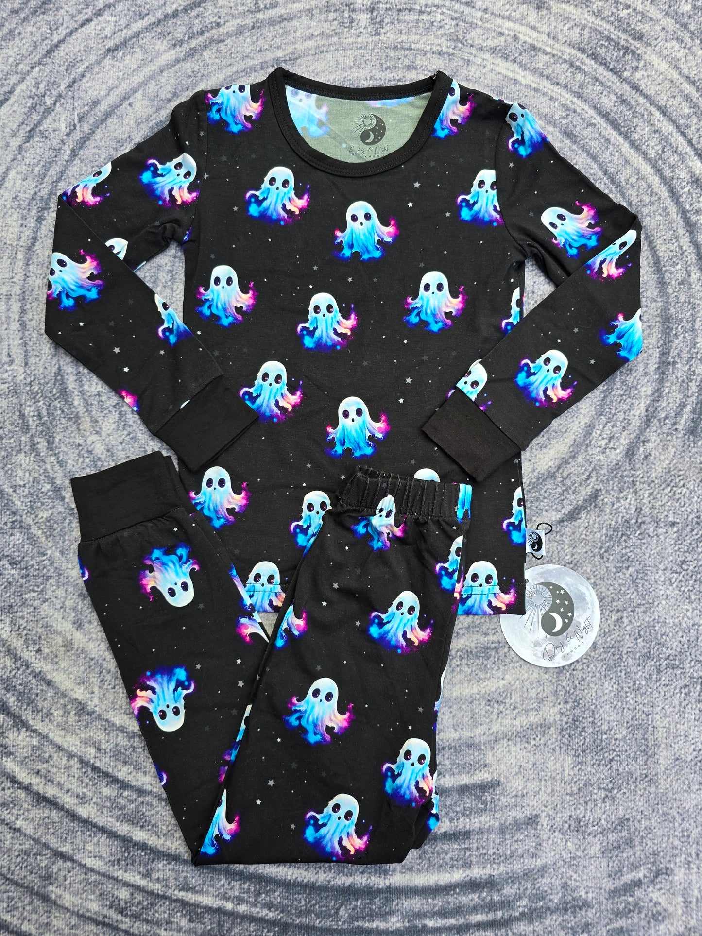 Ghosts - Bamboo 2 Piece Pajamas