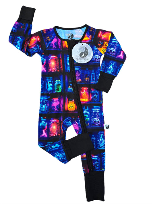 Halloween Mystery #2 - Convertible Zip Romper Pajamas