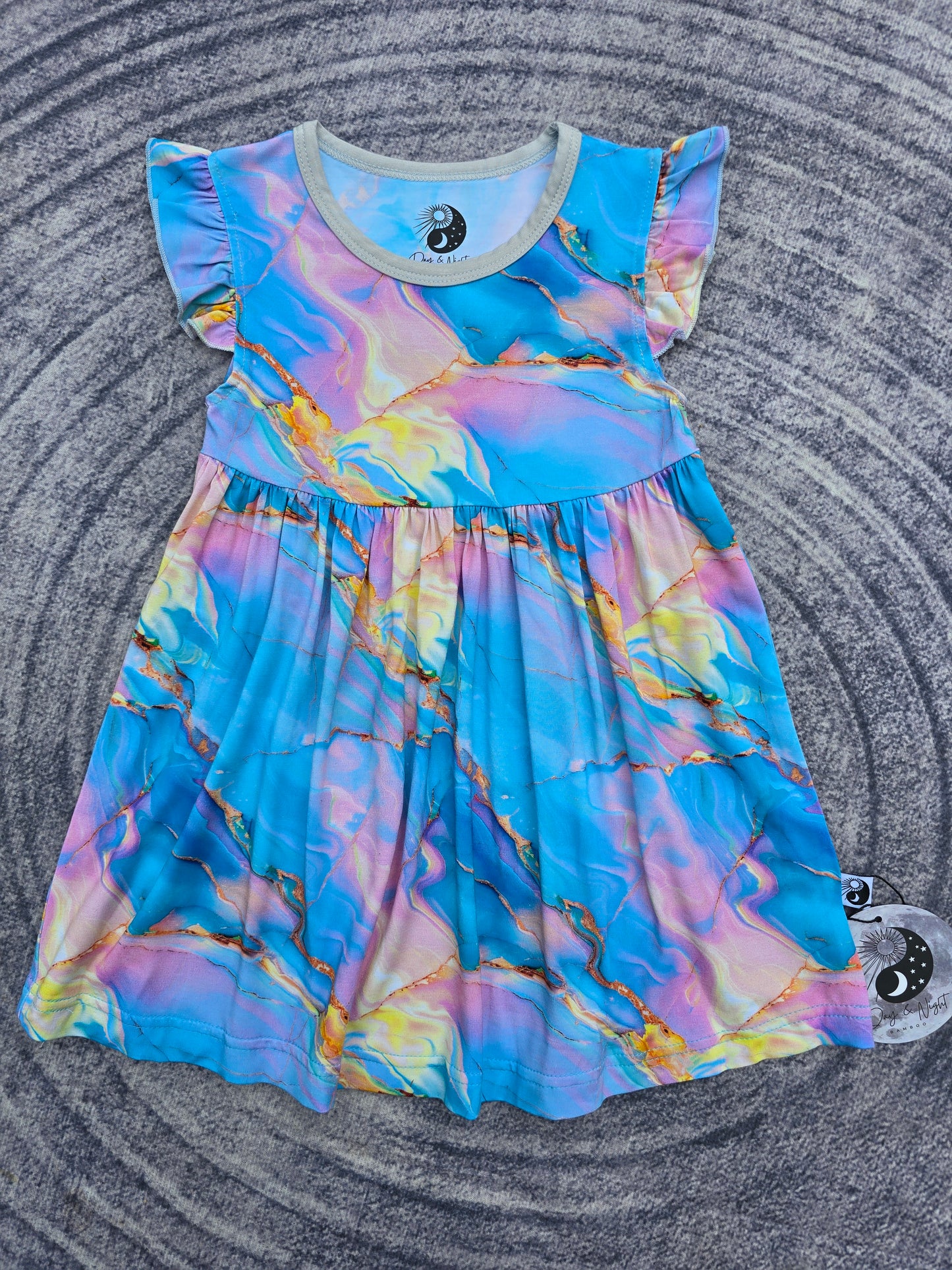 Marble Skies - Bamboo Dress