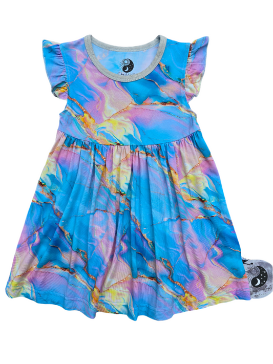 Marble Skies - Bamboo Dress