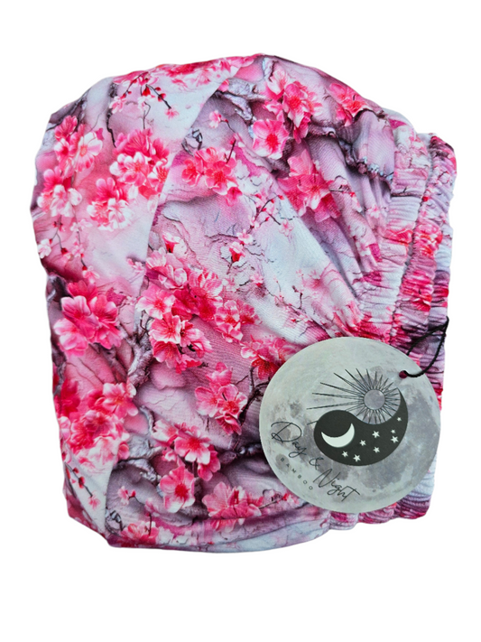 Cherry Blossom - Bamboo Crib Sheet