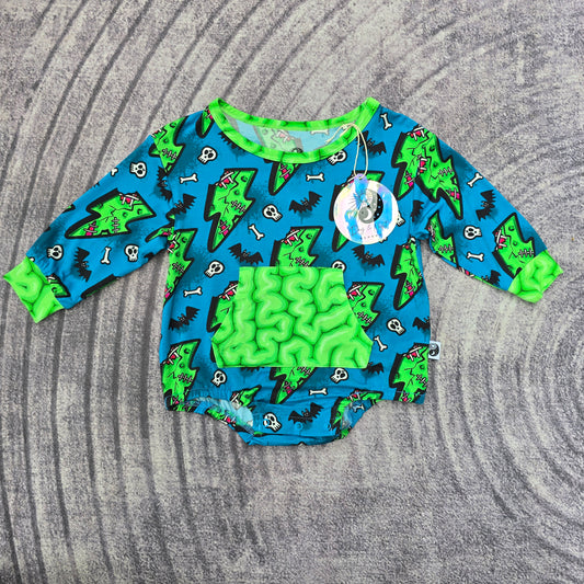 Zomboy - Bamboo Long Sleeve Bubble Romper
