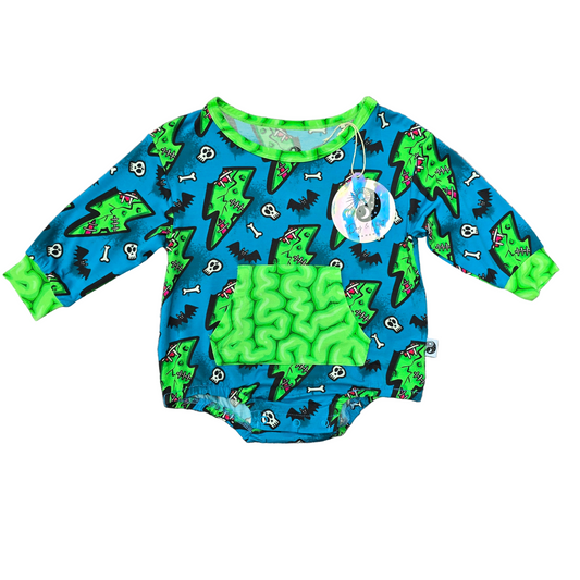 Zomboy - Bamboo Long Sleeve Bubble Romper