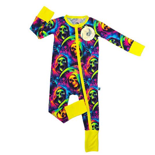 Soul Snatcher - Bamboo Convertible Zip Romper