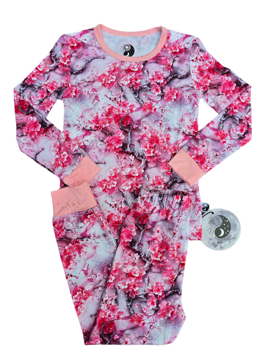 Cherry Blossom - Bamboo 2 Piece Pajamas