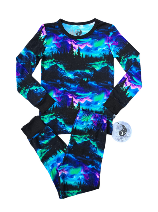 Aurora Northern Lights 2.0 - Bamboo 2 Piece Pajamas